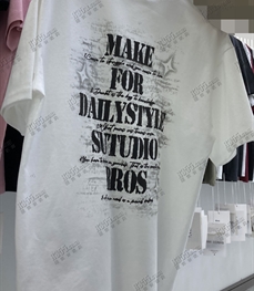 市场上装-T恤-休闲T恤【实拍】