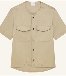 设计师品牌-短袖-微潮衬衫