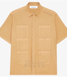 设计师品牌-短袖-微潮衬衫