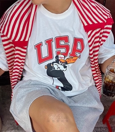 市场上装-T恤-休闲T恤