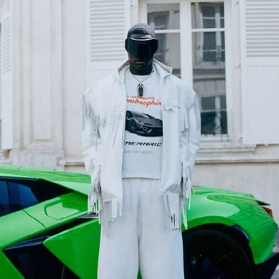 法国《BALENCIAGA x Lamborghini》2025春夏休闲时尚男装