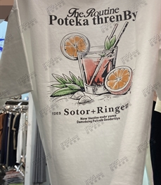 市场上装-T恤-休闲T恤【实拍】