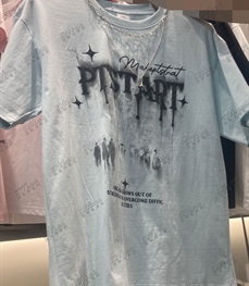 市场上装-T恤-休闲T恤【实拍】