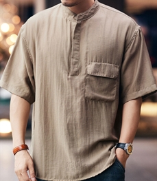 市场上装-衬衫-休闲衬衫