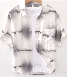 市场上装-衬衫-休闲衬衫