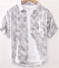 市场上装-衬衫-休闲衬衫