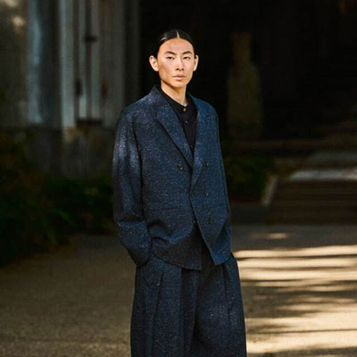 日本《tangenet》2025秋冬商务休闲男装