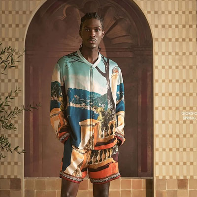 意大利《GIORGIO ARMANI x KITH》2025春夏商务休闲男装