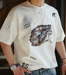 市场上装-T恤-休闲T恤