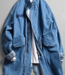 市场上装-中长外套-休闲中长外套