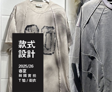 2025/26春夏男装韩国商场款式整理分析：款式设计