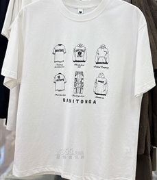 市场上装-T恤-休闲T恤