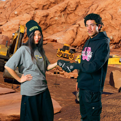 美国《Anti Social Social Club x CAT》2025春夏潮流前卫男女装