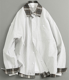 市场上装-衬衫-休闲衬衫