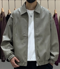 市场上装-皮衣-休闲皮衣