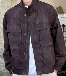 市场上装-皮衣-休闲皮衣