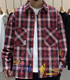 市场上装-衬衫-休闲衬衫