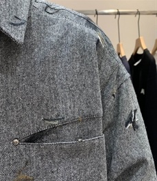 市场上装-衬衫-休闲衬衫