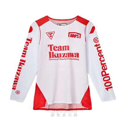 中国《Team Ikuzawa x 100Percent》2025秋冬运动户外男装