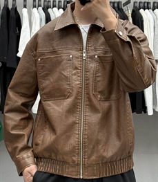 市场上装-皮衣-休闲皮衣
