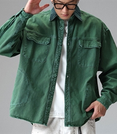 市场上装-衬衫-休闲衬衫