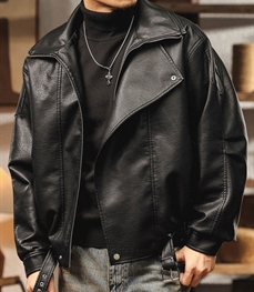 市场上装-皮衣-休闲皮衣