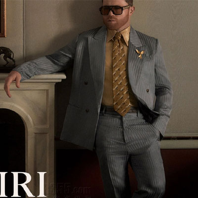 美国《AMIRI》2025秋冬商务休闲男装