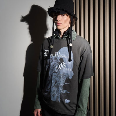 丹麦《FINE CHAOS x 《Yu-Gi-Oh_》》2025秋冬潮流前卫男女装