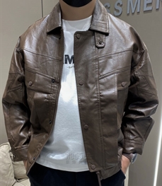 市场上装-皮衣-休闲皮衣