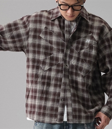 市场上装-衬衫-休闲衬衫