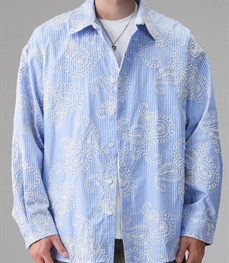 市场上装-衬衫-休闲衬衫