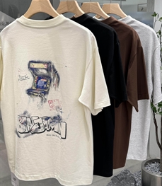 市场上装-T恤-休闲T恤【实拍】