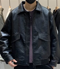 市场上装-皮衣-休闲皮衣