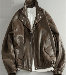 市场上装-皮衣-休闲皮衣