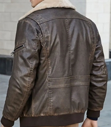 市场上装-皮衣-商务皮衣