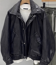 市场上装-皮衣-休闲皮衣