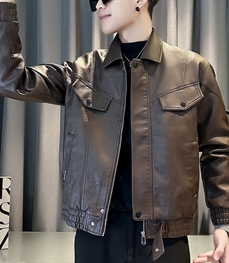 市场上装-皮衣-休闲皮衣