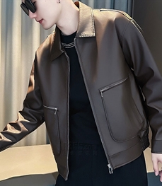 市场上装-皮衣-休闲皮衣