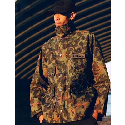 英国《Palace x Barbour》2025秋冬休闲时尚男装
