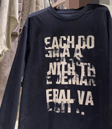 市场上装-T恤-休闲T恤【实拍】