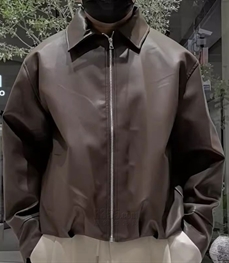 市场上装-皮衣-休闲皮衣