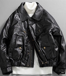 市场上装-皮衣-休闲皮衣