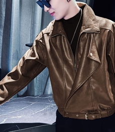 市场上装-皮衣-休闲皮衣