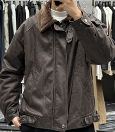 市场上装-皮衣-休闲皮衣