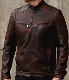 市场上装-皮衣-商务皮衣