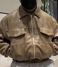 市场上装-皮衣-休闲皮衣