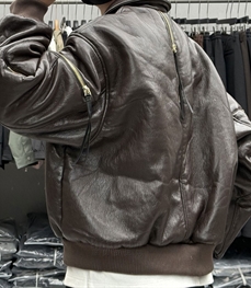 市场上装-皮衣-休闲皮衣