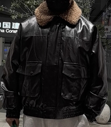 市场上装-皮衣-休闲皮衣