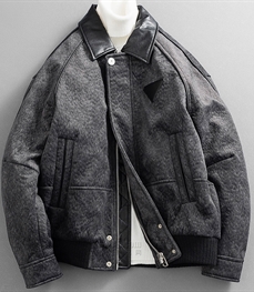 市场上装-皮衣-休闲皮衣