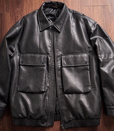 市场上装-皮衣-休闲皮衣
